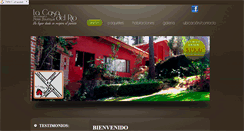 Desktop Screenshot of lacasadelriovalle.com